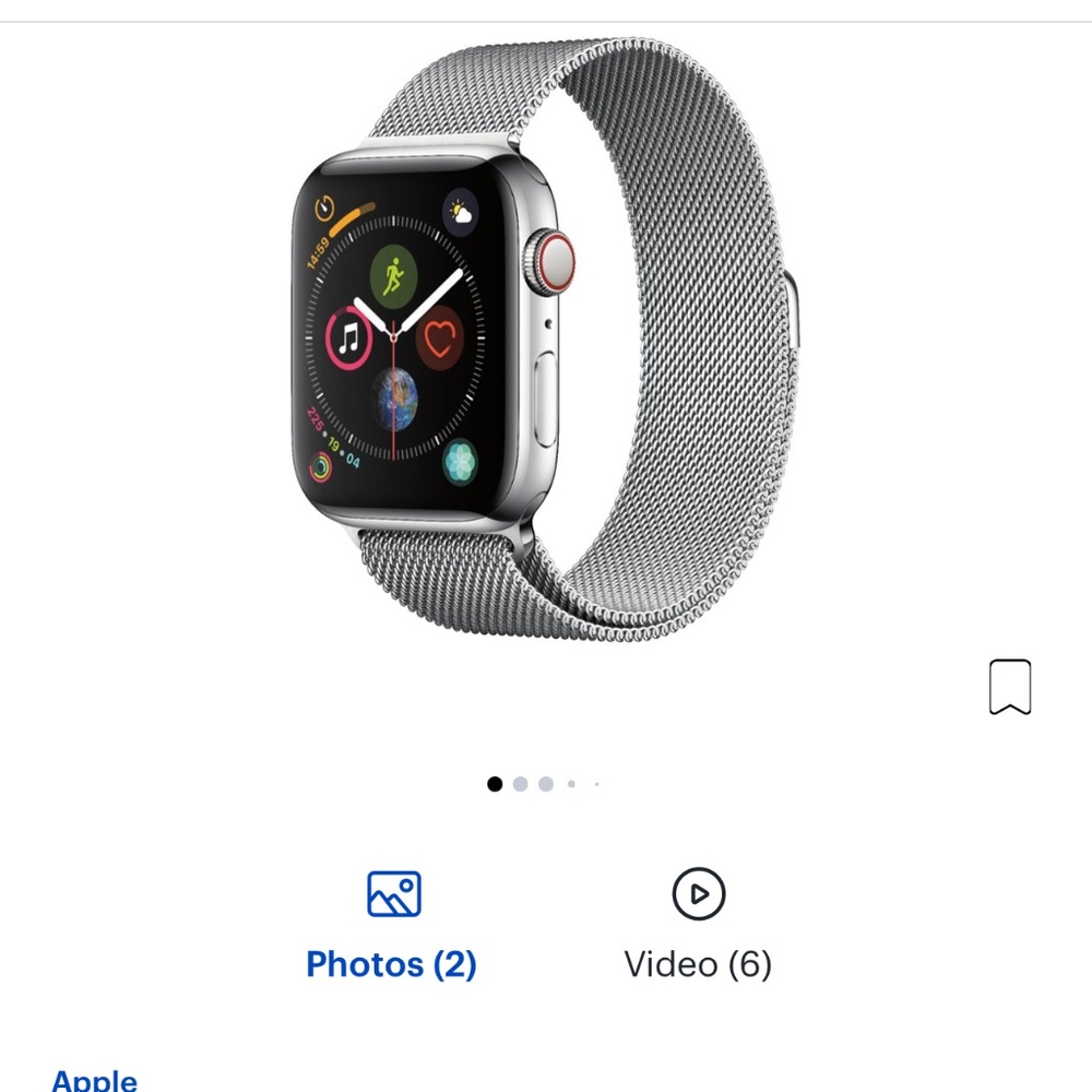 Apple Watch (series 4) with GPS and cellular